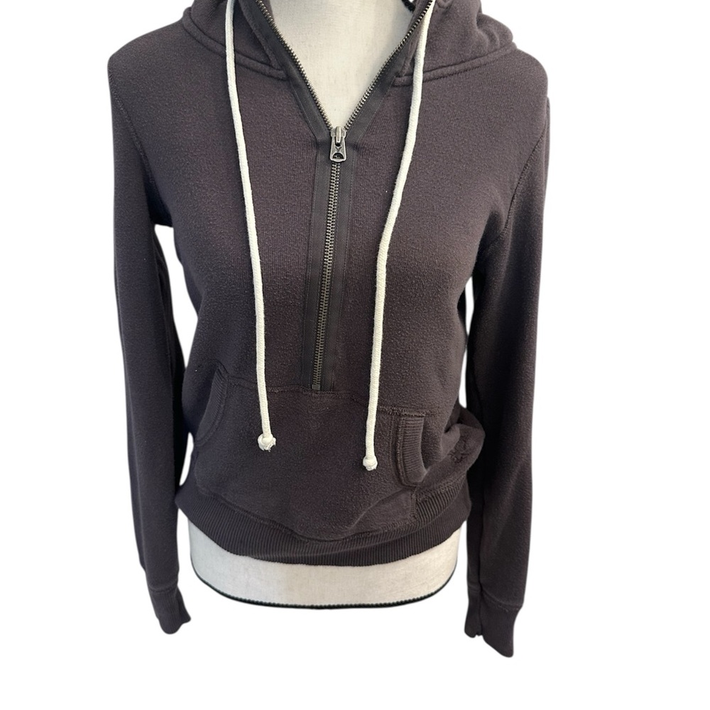 American Eagle Outfitters Brown Gray Hoodie Relaxed Fit